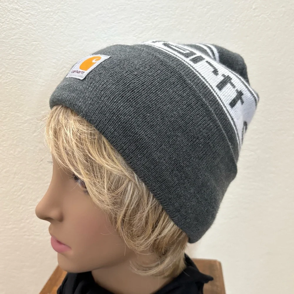Carhartt Ribbed Cuff Knit Beanie OS Smaller Fitting Streetwear